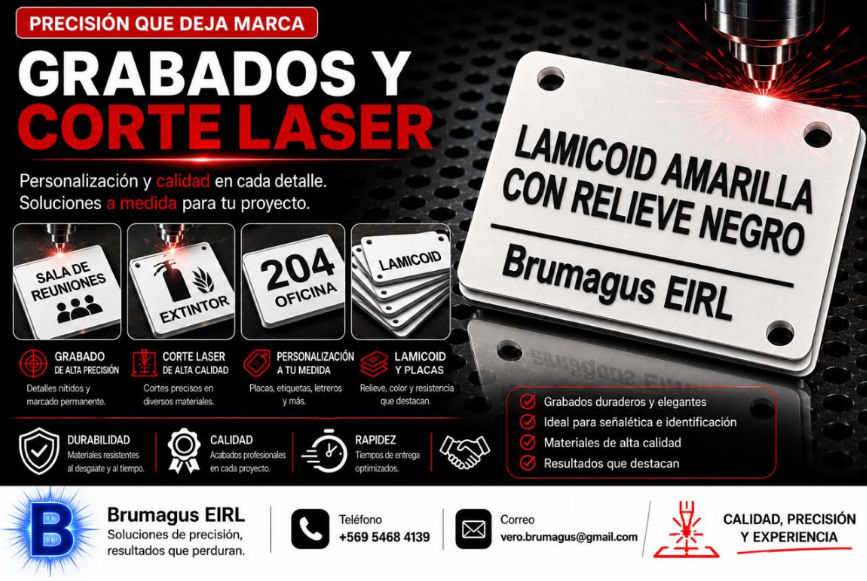 Servicios de grabado y corte láser BR Láser